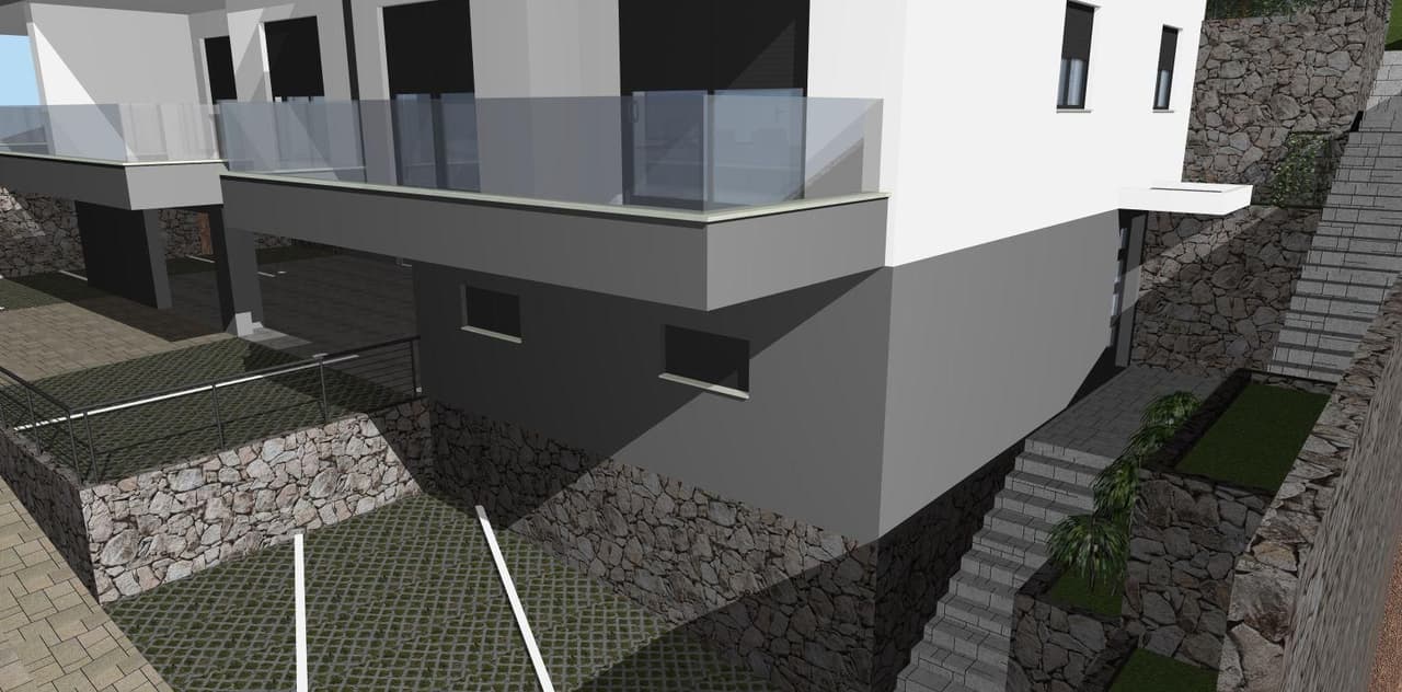 Makarska, two-bedroom apartment above the center, 70.11 m2