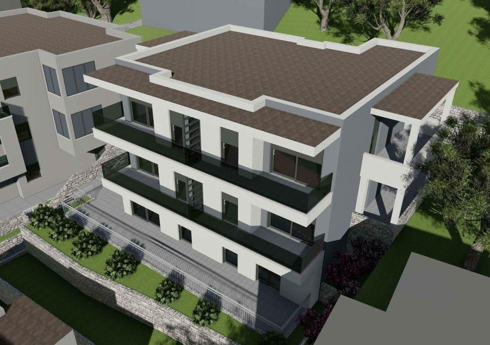 Živogošće, luksuzan stan uz plažu, pogled na more, 92 m2
