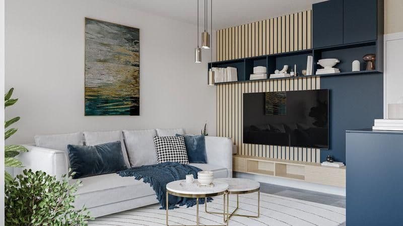 Promajna, jednosoban stan u novogradnji 50 m od mora, 55.70 m2