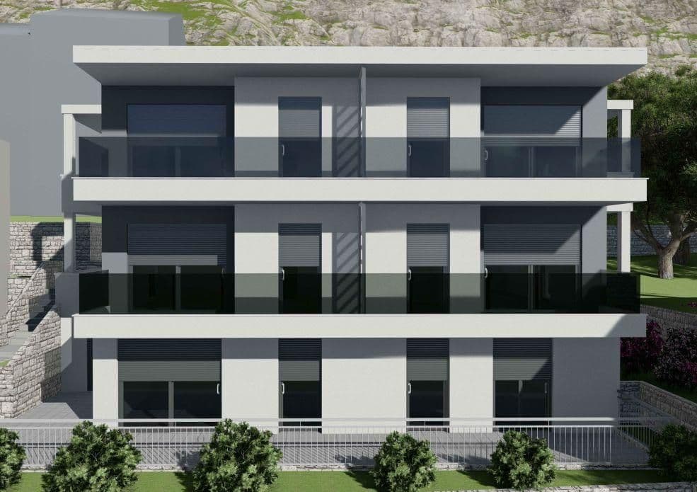 Živogošće, luksuzan stan uz plažu, pogled na more, 67 m2