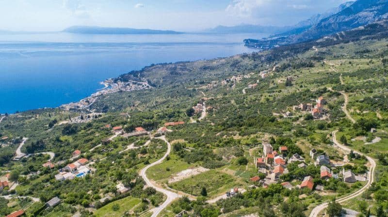 Podgora, građevinsko zemljište - predio Marinovići, 440 m2