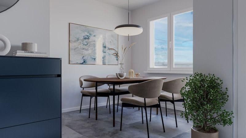 Promajna, jednosoban stan u novogradnji 50 m od mora, 56.49 m2