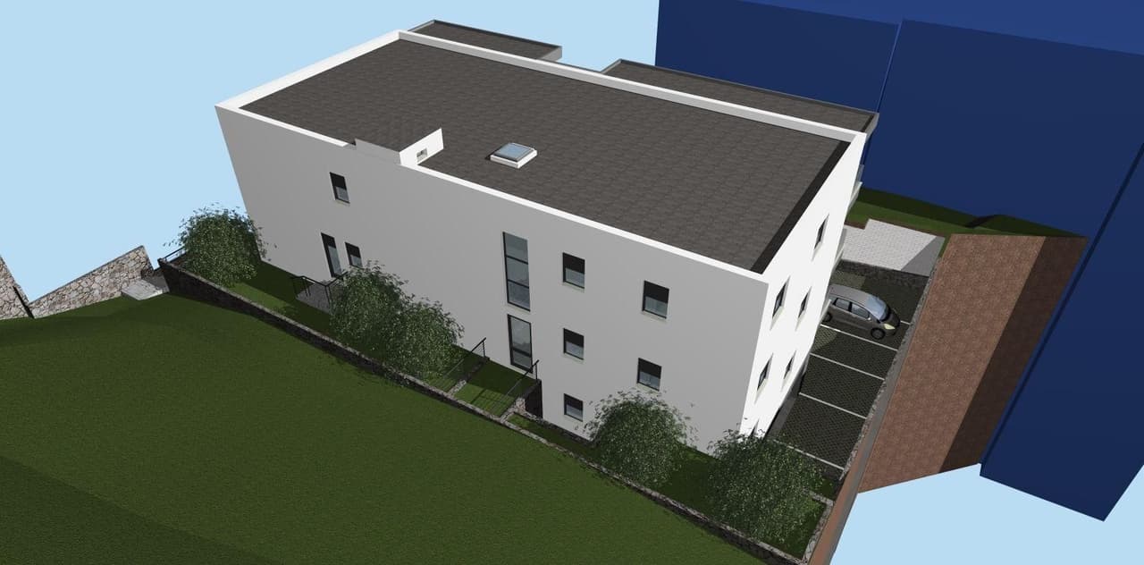Makarska, two-bedroom apartment above the center, 70.11 m2