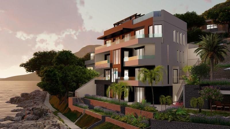Drvenik, luksuzna novogradnja prvi red od mora, 78 m2