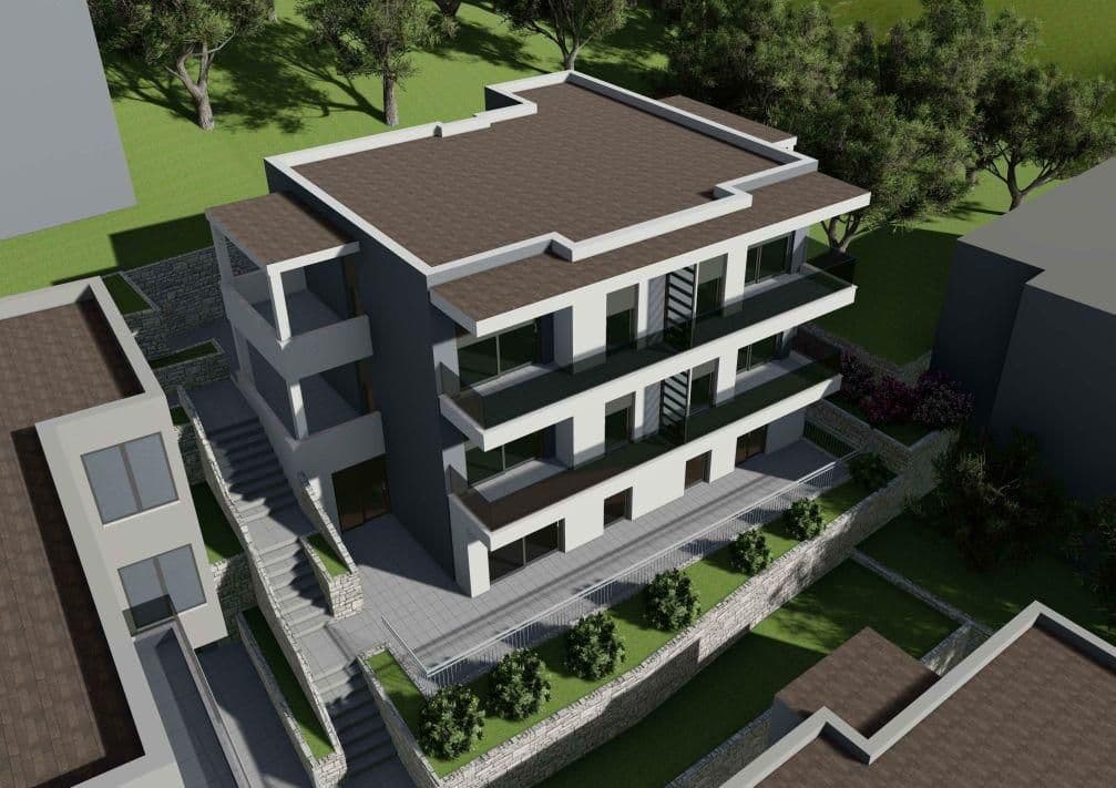 Živogošće, luksuzan stan uz plažu, pogled na more, 67 m2