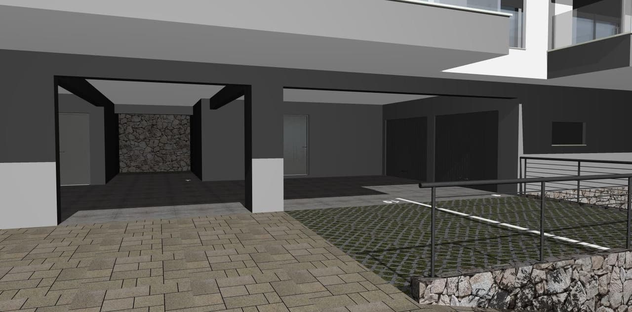 Makarska, dvosoban stan iznad centra, 69.78m2